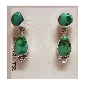 Sonoran Turquoise -nappikorvakorut