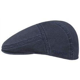 Stetson Paradise Cotton Flat Cap - Navy