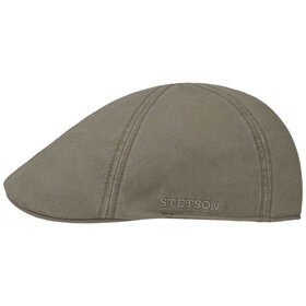 Stetson Flat Cap Texas Cotton - Ruskea