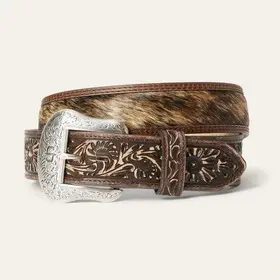 Stetson Hair-on-Hide Tooled Leather Vyö