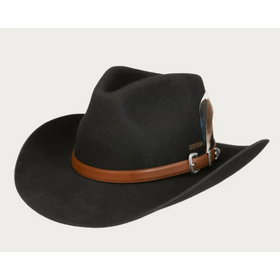 Stetson Western Woolfelt, musta