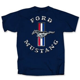 T-paita Ford Mustang, navy