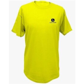 T-paita John Deere, neon keltainen