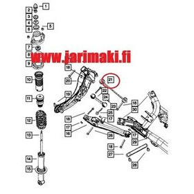 Taka poikittais ylätukivarsi Dodge Caliber 2007-2012