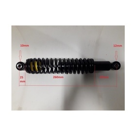 Takaiskunvaimennin Aixam GTO/City/City S 2010-2019