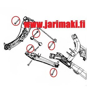 Takatukivarrenpultti Dodge Caliber 2007-2017