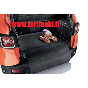 Tavaratilan nukkamatto puskuri suojalla Jeep Renegade 2014-2026