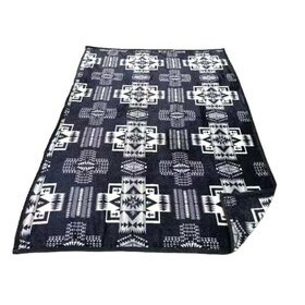 Torkkupeitto Aztec mustaharmaa