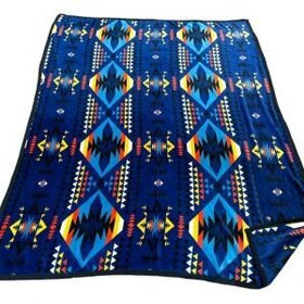 Iso torkkupeitto Tucson Navy 152 x 203 cm