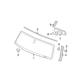 Tuulilasi Hummer H2 2003-2010