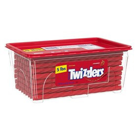 Twizzlers Strawberry -hedelmätikut 2,2 kg