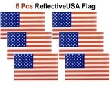 Tarra USA Flag heijastava (6 kpl)