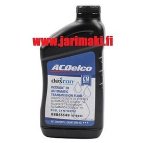 Vaihteistoöljy täyssynteettinen Dexron VI quart (946ml)