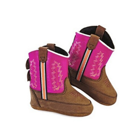 Vauvan bootsitossut tumma pinkki
