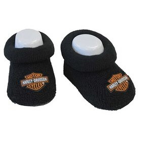 Vauvan tossut Harley-Davidson musta (koko 0-3 kk)