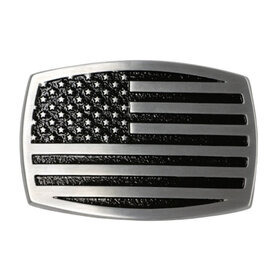 Vyönsolki American Flag Brushed metal