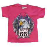 T-paita Route 66 Eagle --KOKO S--