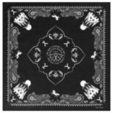  Bandanna huivi Yellowstone Musta