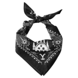  Bandanna huivi Yellowstone Musta