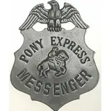  Bolo-kravatti Pony Express Messenger