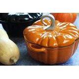   Emaloitu valurautainen kurpitsapata oranssi 2,8 l