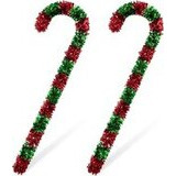 Candy Cane / Karkkitanko -koriste 117cm jättikoko