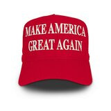  Lippalakki - Official MAGA cap Red (virallinen Trump-tuote)