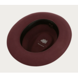 Stetson Fedora Woolfelt Viininpunainen