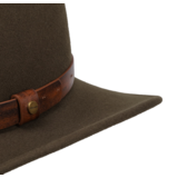  Stetson Western Woolfelt Tumma Oliivi