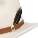  Stetson Western Woolfelt Valkoinen