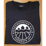 T-paita musta - Koskenkorvan kylä vuodesta 1911