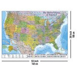  USA Kartta Juliste 100*140cm