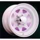Teräsvanne White Spoke 7x15" 5x4.5"
