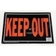 Peltikyltti Keep Out