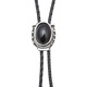 Bolo-kravatti Onyx & Horse Shoe