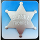 Alaska trooper virkamerkki
