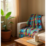 Aztec Kuvioinen Viltti