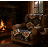 Aztec Kuvioinen Viltti 