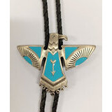 Bolo-kravatti Native Thunderbird Turkoosi