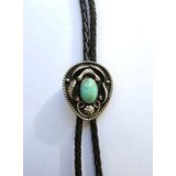 Bolo-kravatti pieni Ovaali, turkoosi