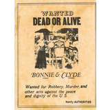 Bonnie & Clyde - Vintage-juliste