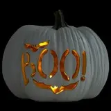 Boo! Koriste Kurpitsa LED-valolla