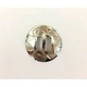 Concho - pyöreä 27 mm kulta/hopea