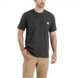 Carhartt Dearborn Relaxed Pocket T-paita Tummanharmaa