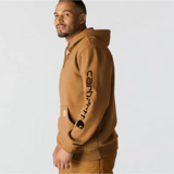 Carhartt Iconic K288 Logo huppari Ruskea