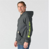 Carhartt Iconic K288 Logo huppari harmaa