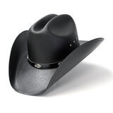 Cattleman Straw Hat (musta)