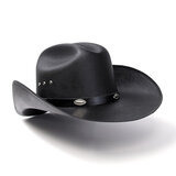 Cattleman Straw Hat (musta)