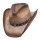 Olkihattu Dark Brown Brim