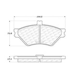 Etujarrupalat Lincoln Town Car 1995-1997